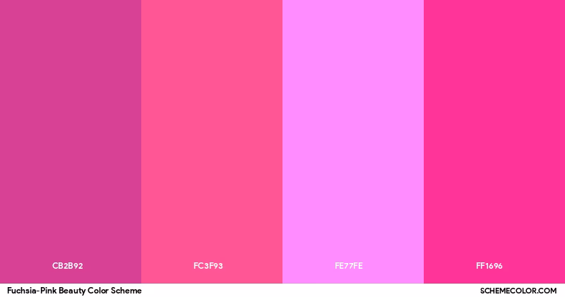 What is the best color combination with pink?