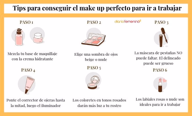 ¿Qué recomendaciones se hacen para el uso del maquillaje en el entorno laboral?