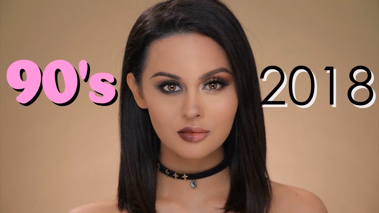 What was popular makeup in the 90s?