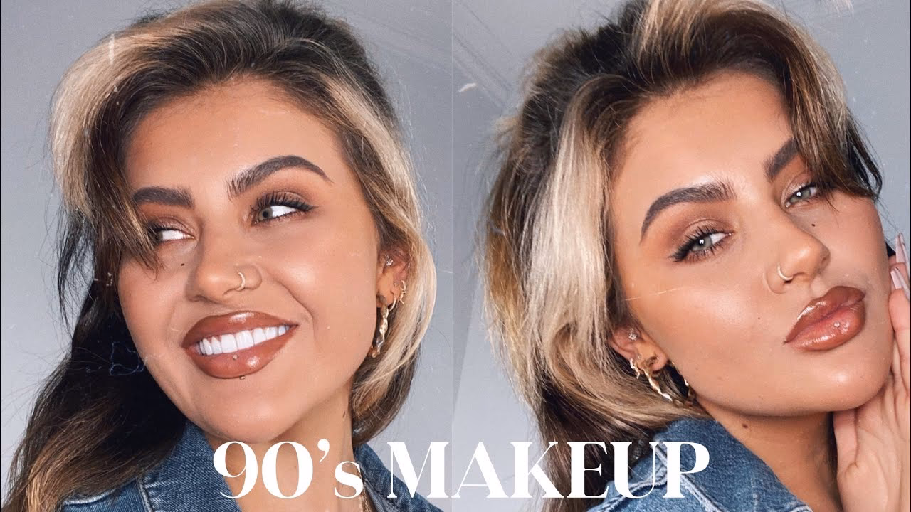What kind of makeup did they wear in the 90s?