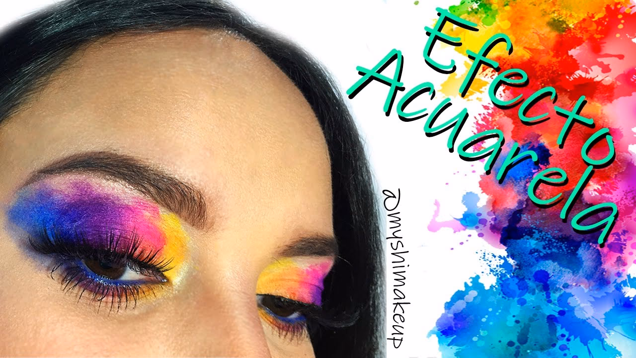 ¿Puedes usar acuarela como maquillaje?