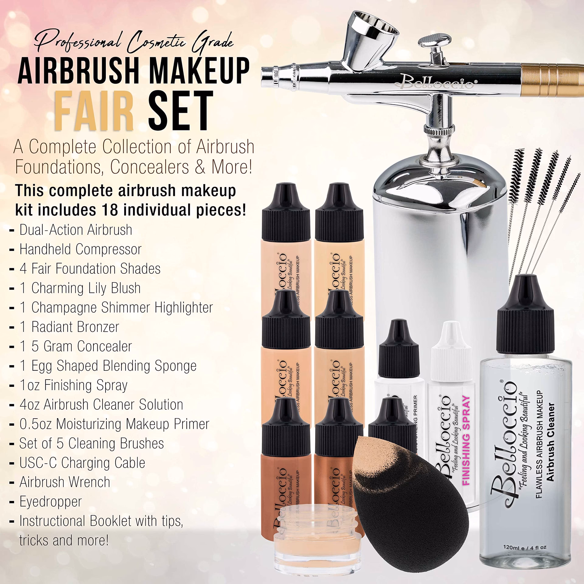 How much does it cost to get airbrush makeup?