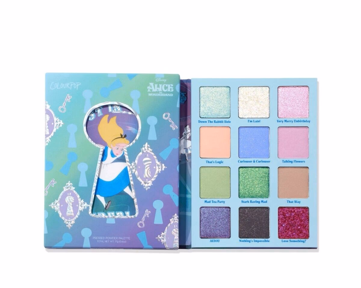 What colors represent Alice in Wonderland?