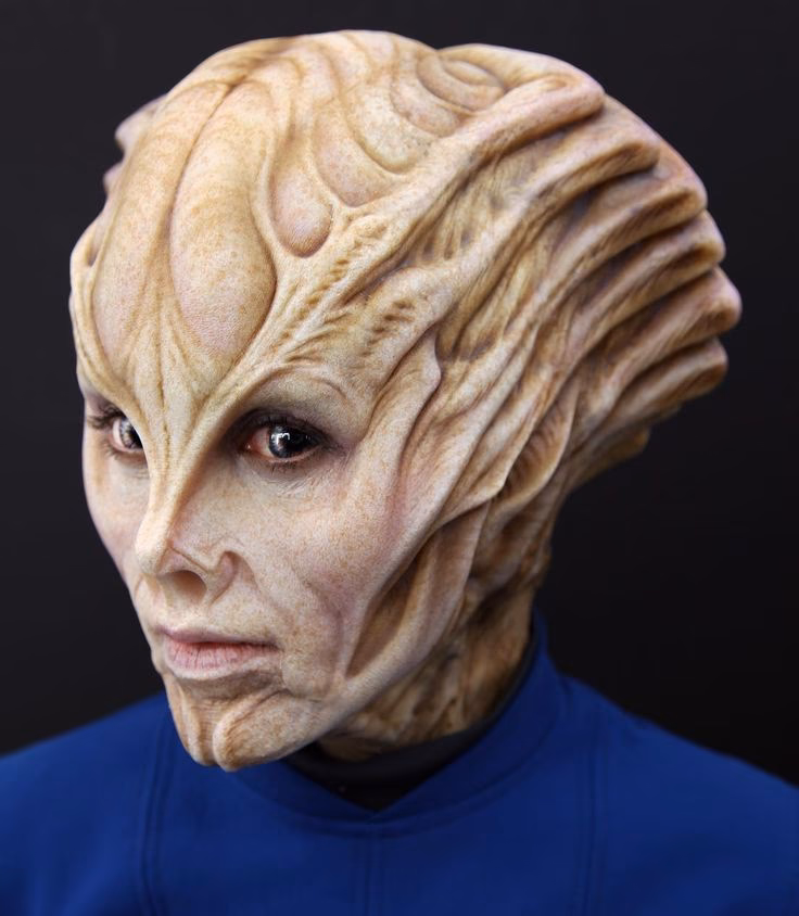 What are the aliens with ribbed foreheads in Star Trek?