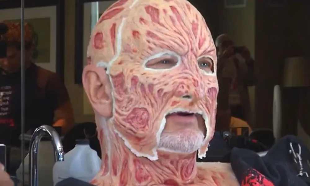 How did they do Freddy Krueger's makeup?