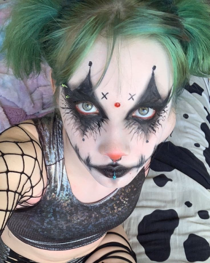 What can I use for clown makeup?