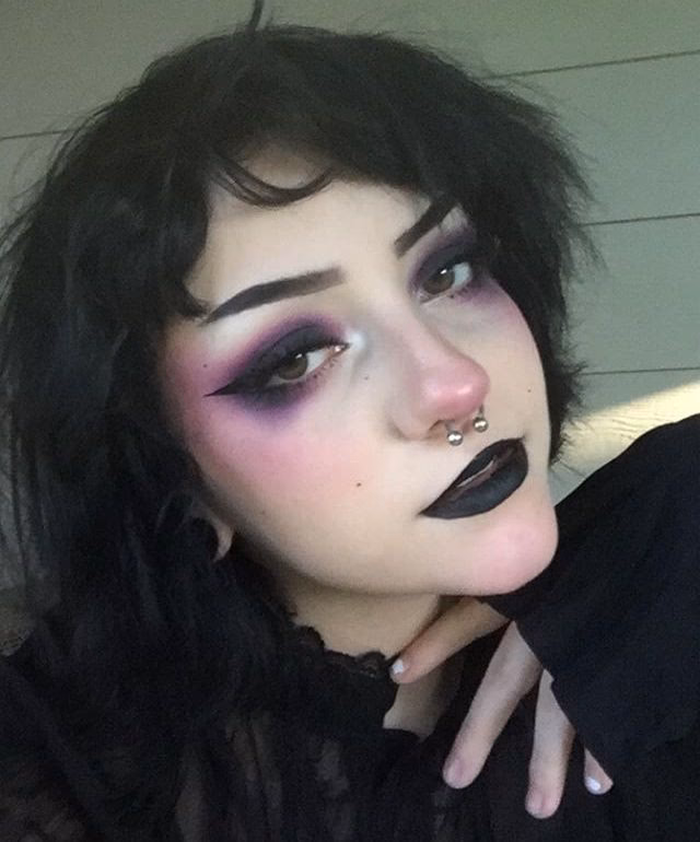 What cancels out purple makeup?