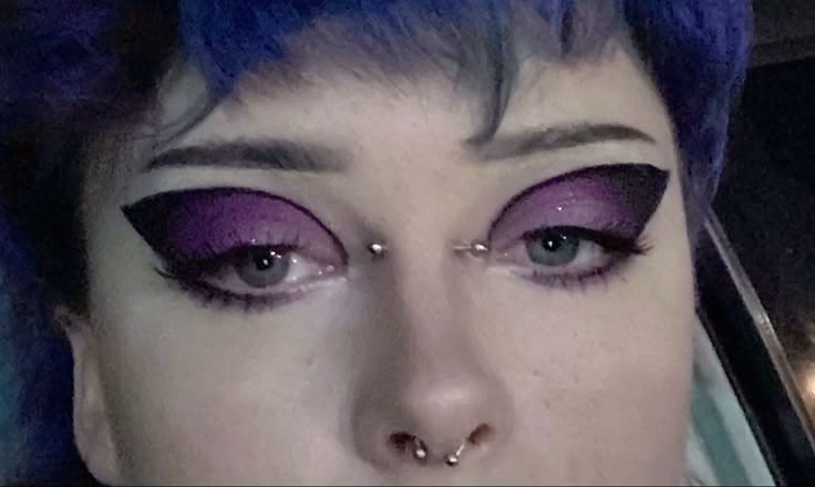 What color neutralizes purple makeup?