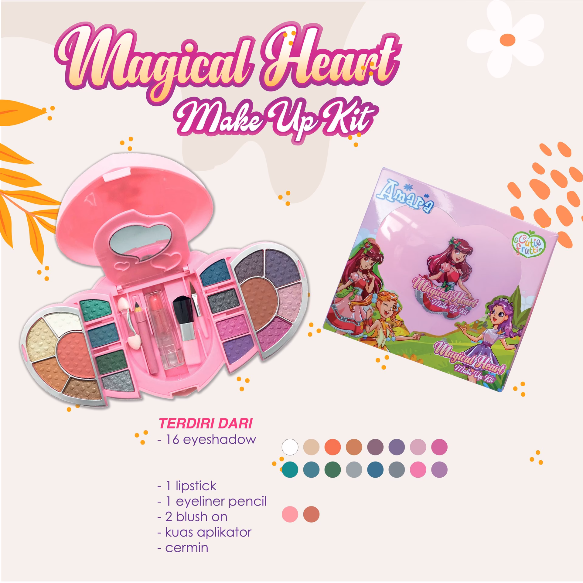 Who is the owner of Amara cosmetics?