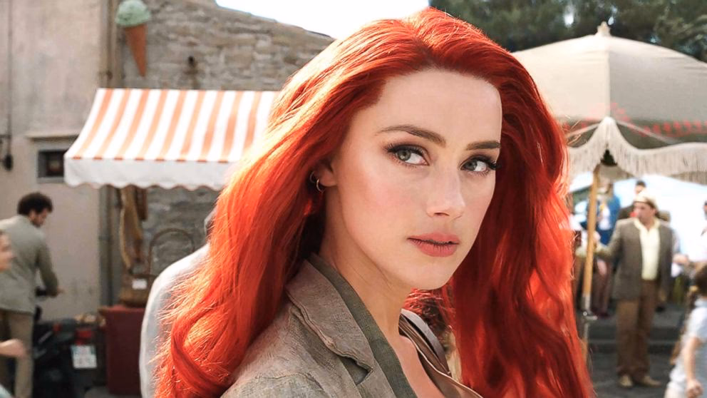 Why did Amber Heard get less screen time in Aquaman 2?