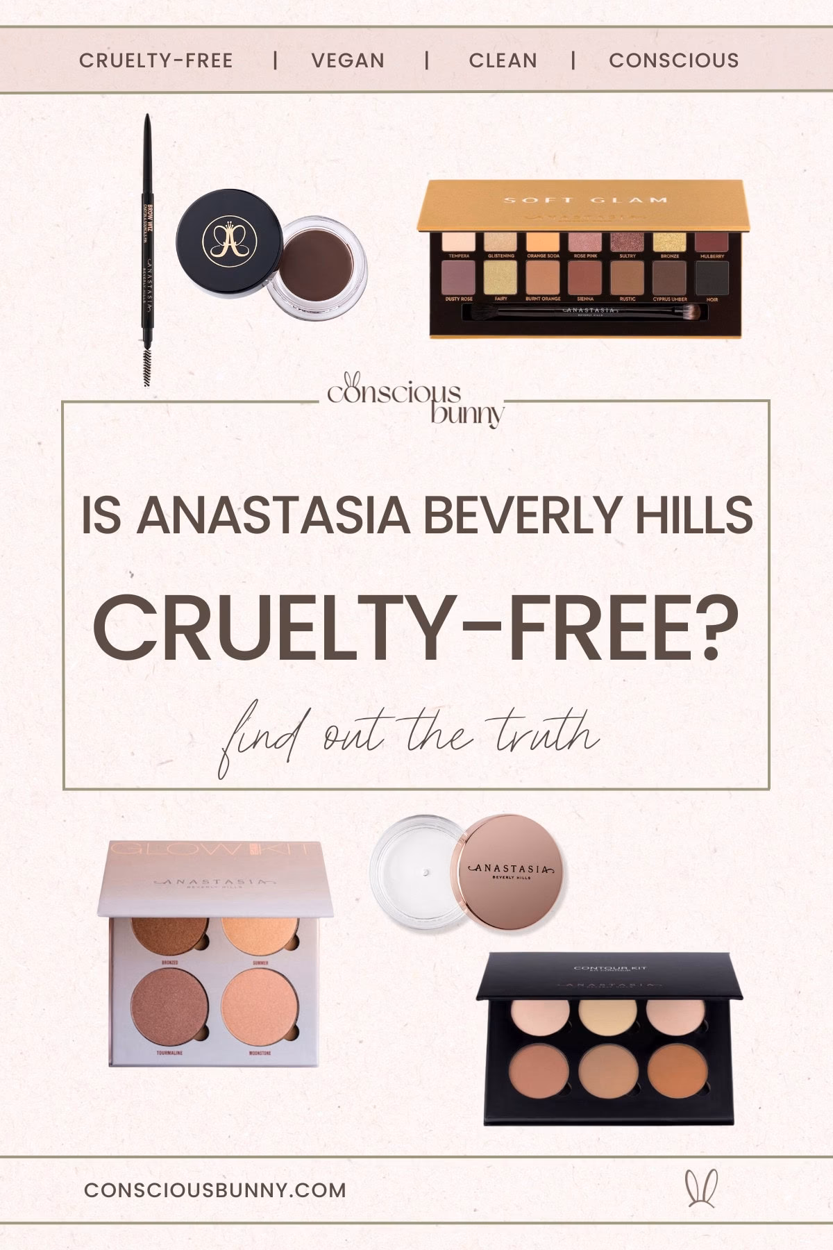 Does Anastasia cosmetics test on animals?