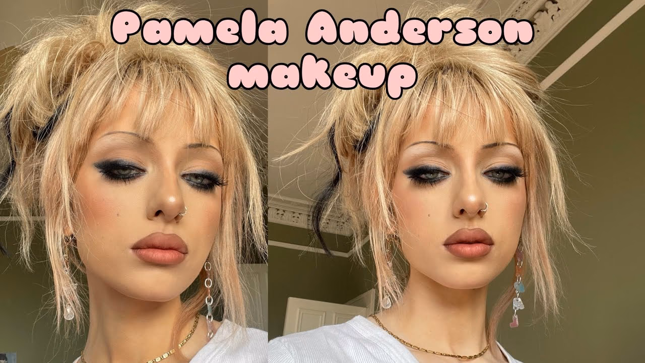 Why did Pamela Sue Anderson stop wearing makeup?