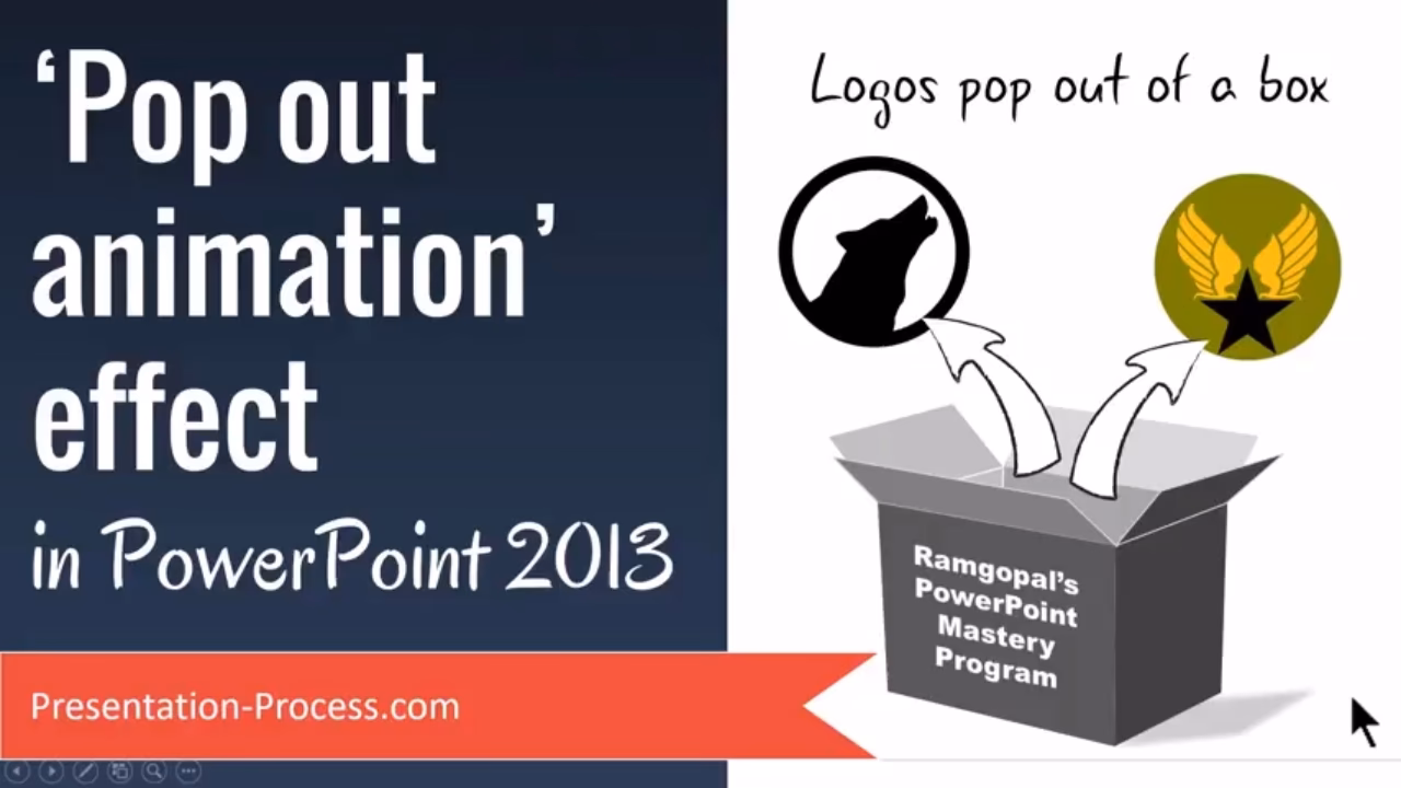 How to make text show up on click in PowerPoint?