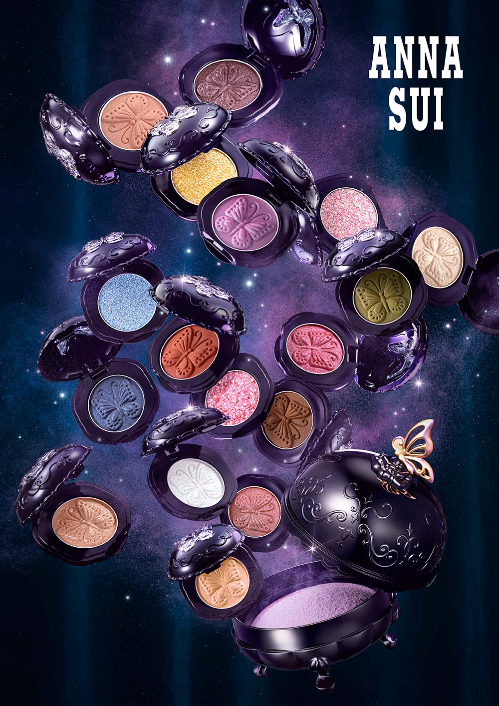 Who makes Anna Sui makeup?
