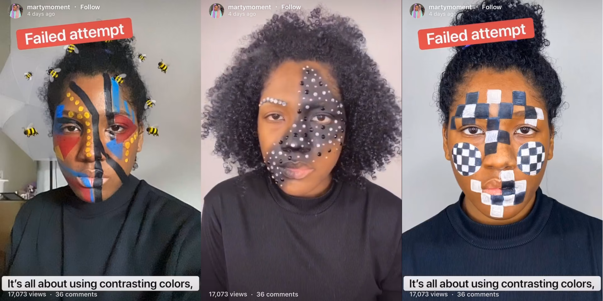 What makeup defeats facial recognition?