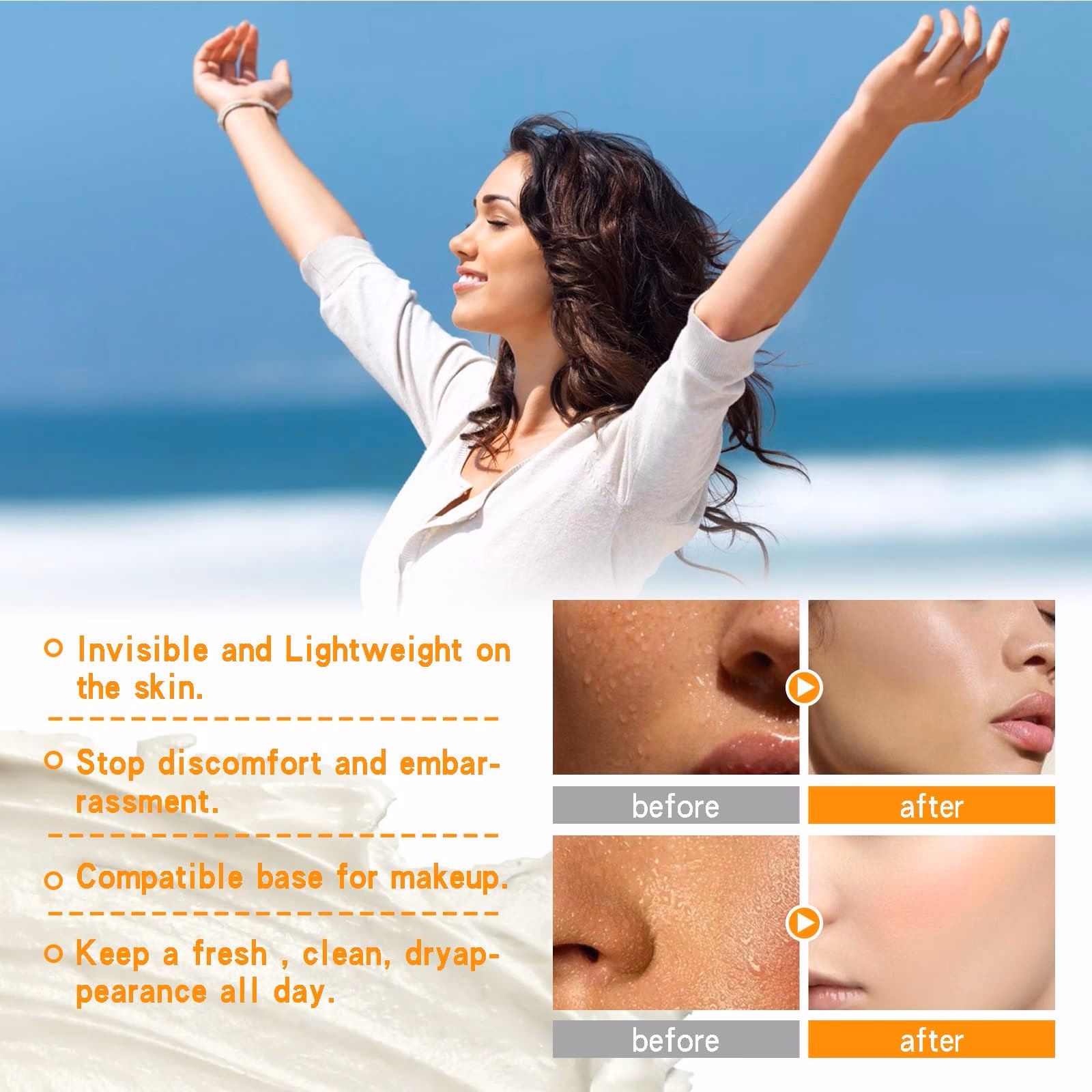 Is there a foundation that won't sweat off?