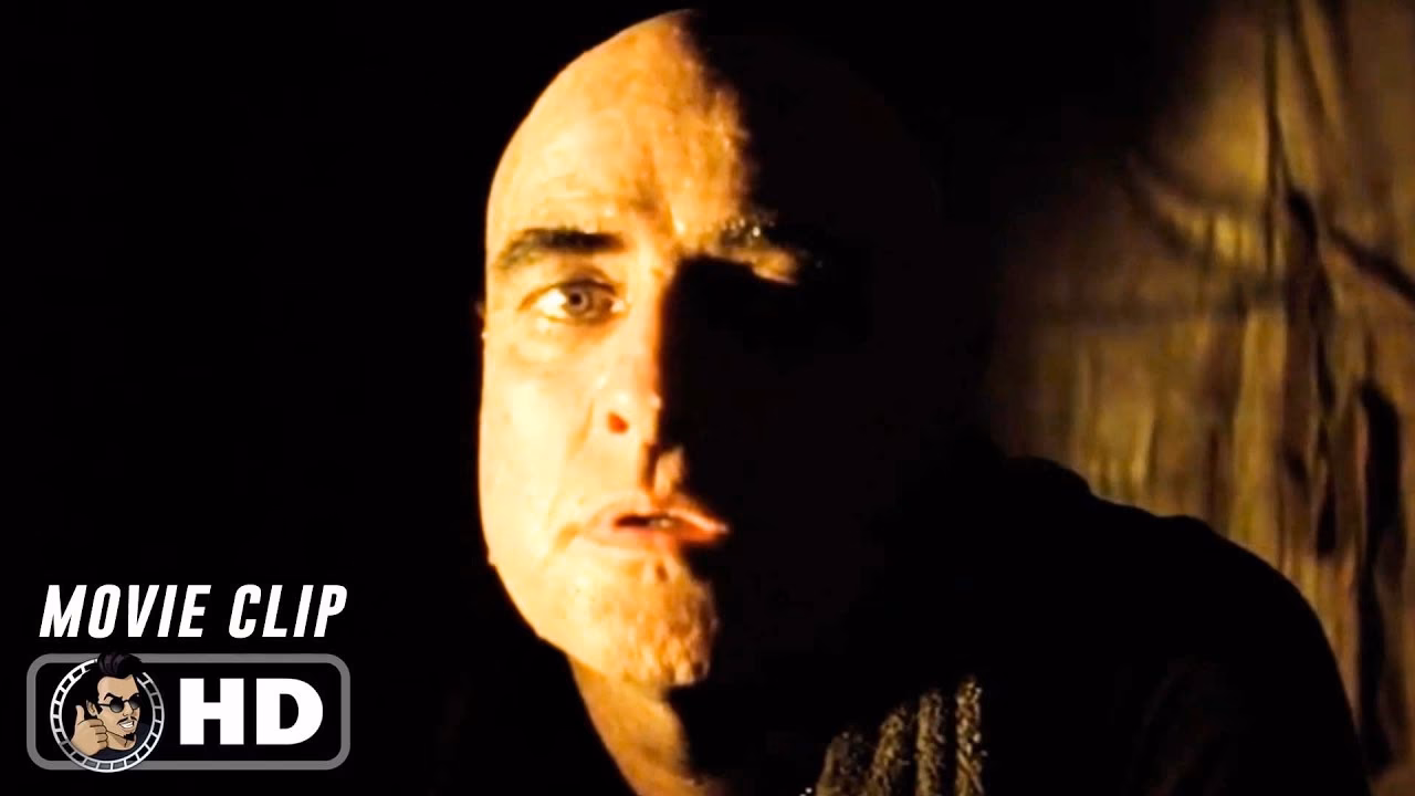 Did Marlon Brando improvise in Apocalypse Now?