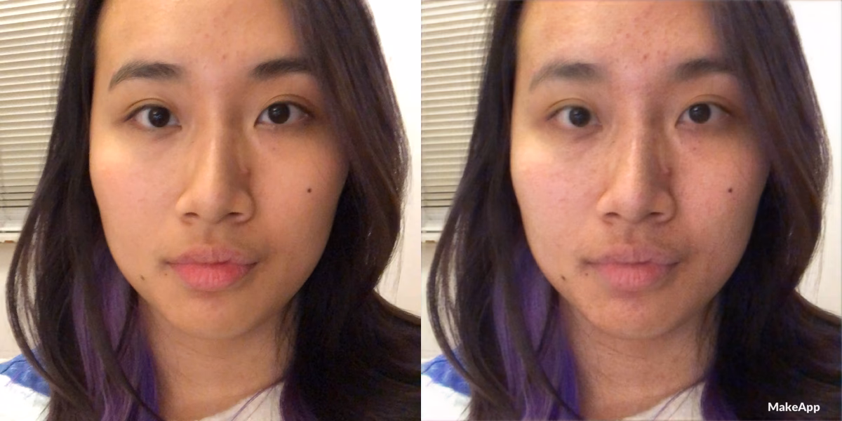 How to remove makeup from a photo?