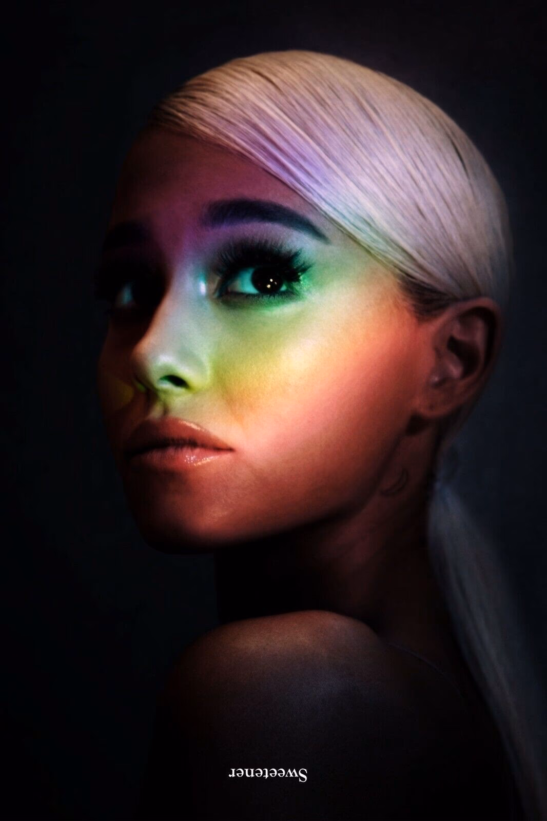 Why did Ariana Grande sing over the rainbow?