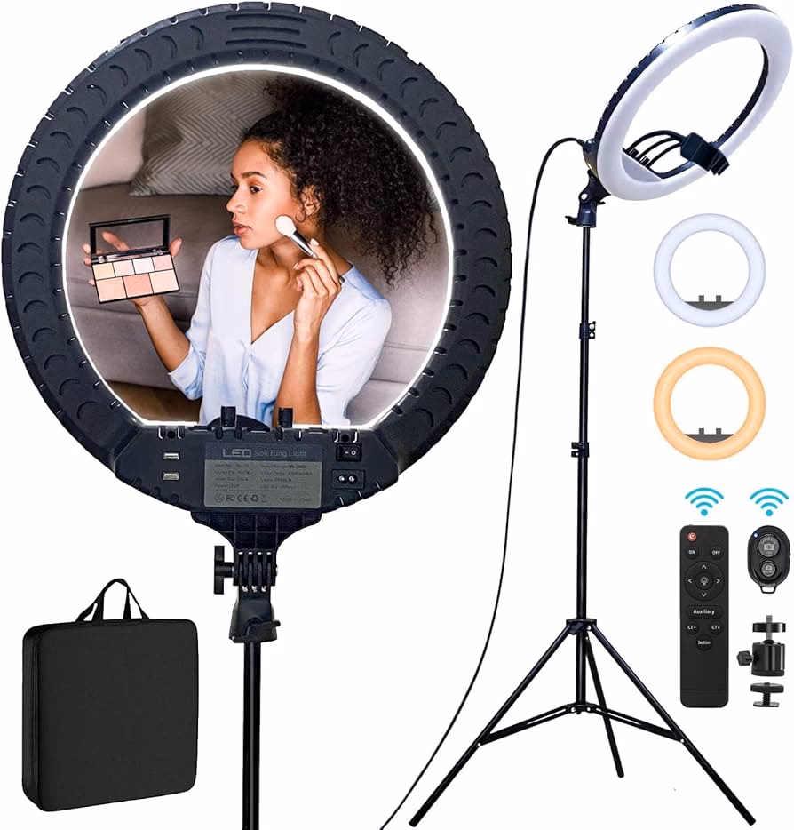 ¿Qué es un selfie ring light?
