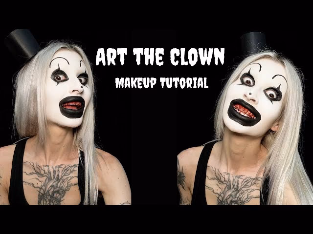 Do we ever see Art the Clown's face?