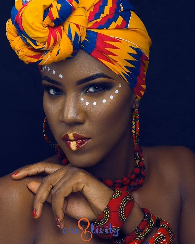 ¿Qué significa el maquillaje africano?