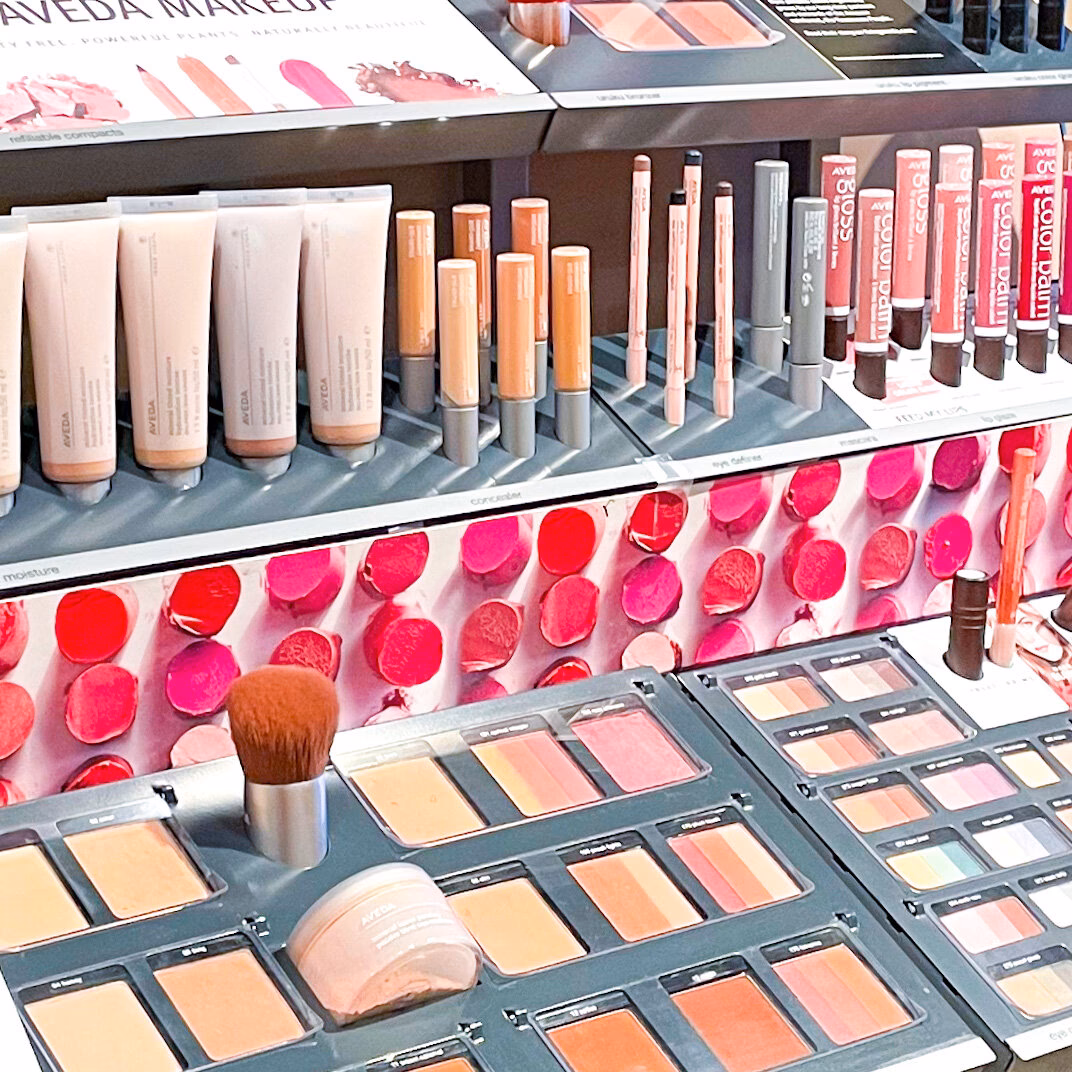 Does Aveda make cosmetics?