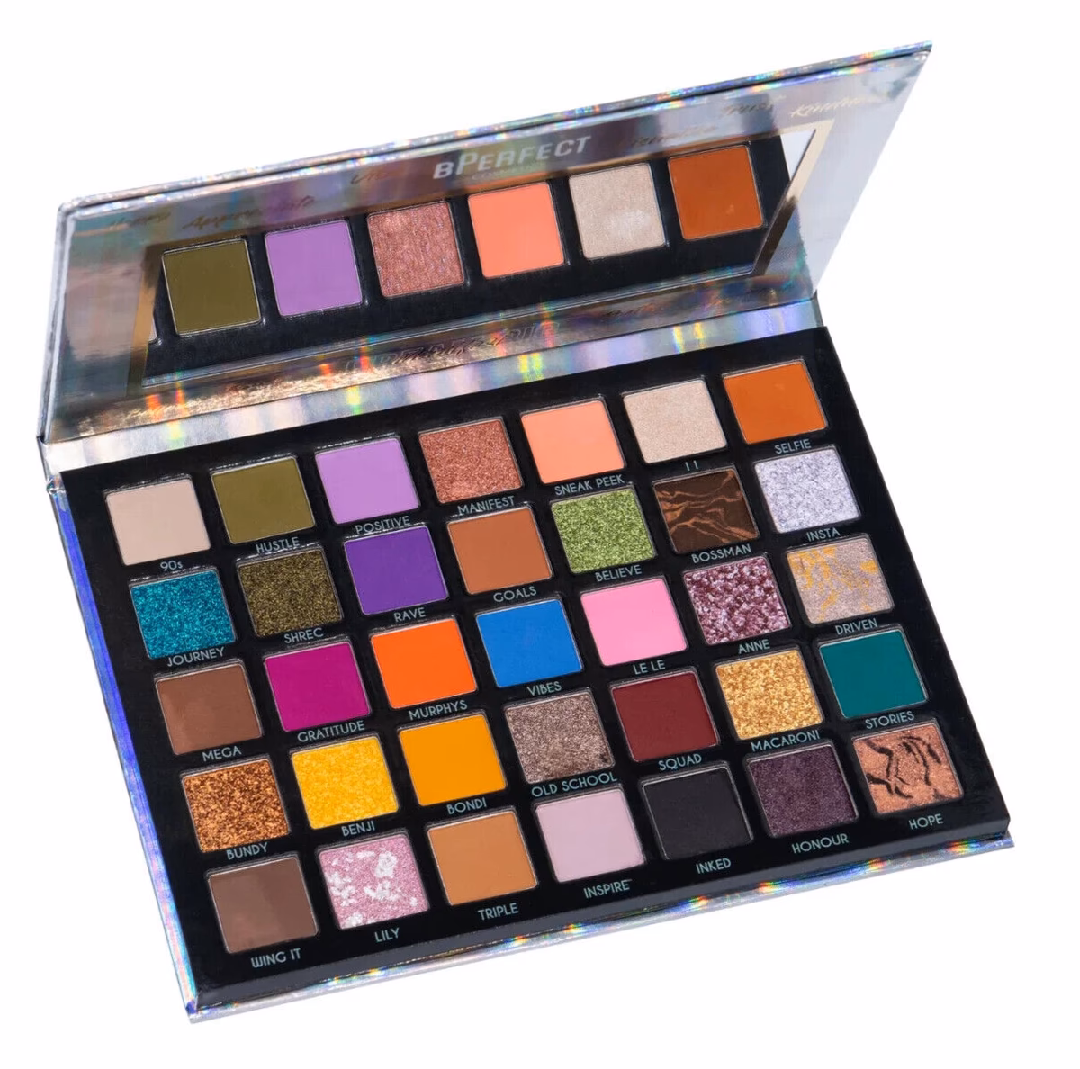 What is the BPerfect clientele palette?