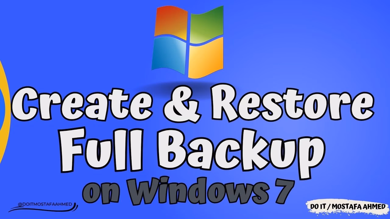 How do I backup my entire Windows 7 computer?