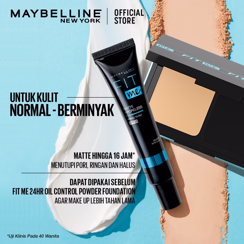 Apakah Maybelline Fit Me bagus untuk kulit berminyak?