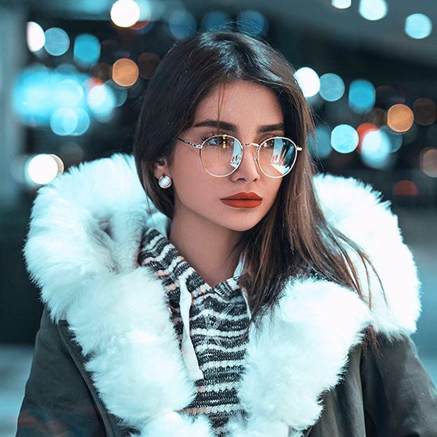 How to look attractive with glasses girls?