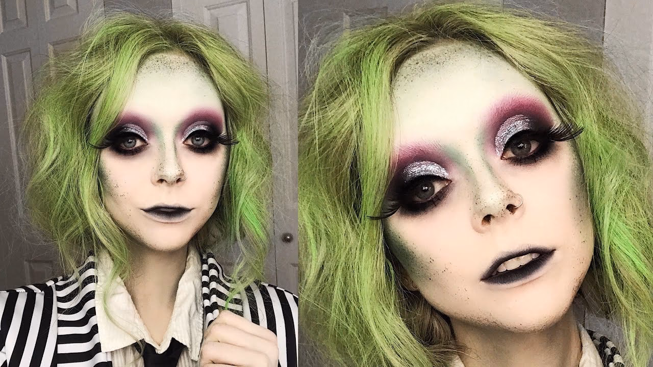 What does the girl in Beetlejuice wear?