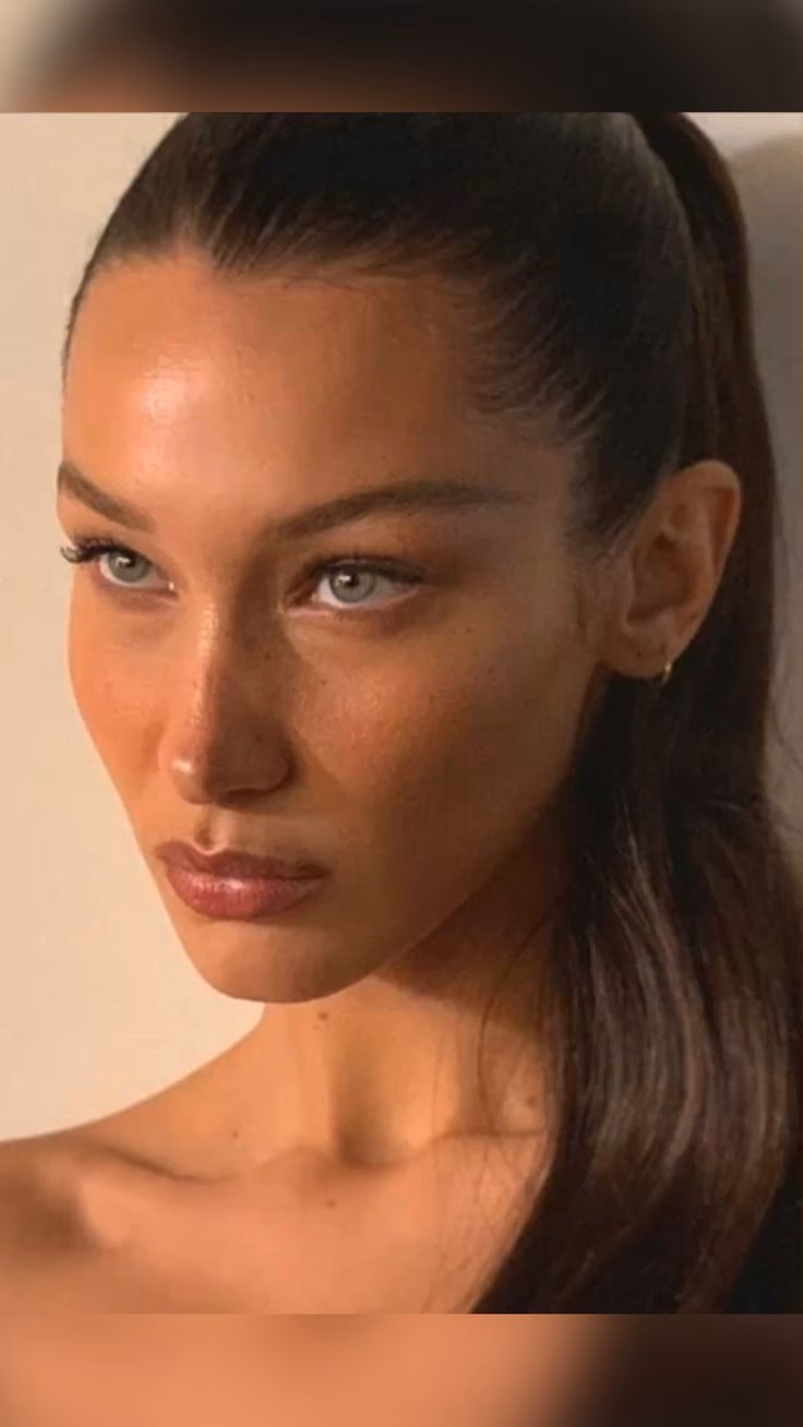 Is Bella Hadid's face natural?