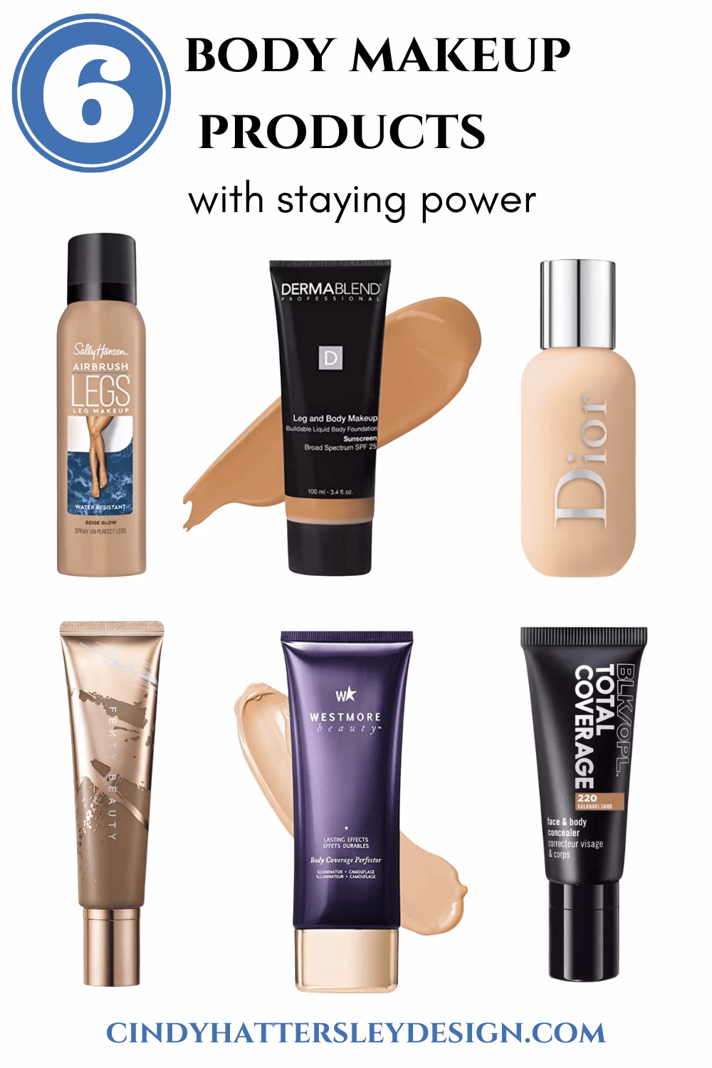 How to hide imperfections on legs?