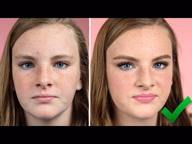 What makeup is good for people with freckles?