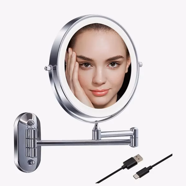 What type of mirror is best for shaving?