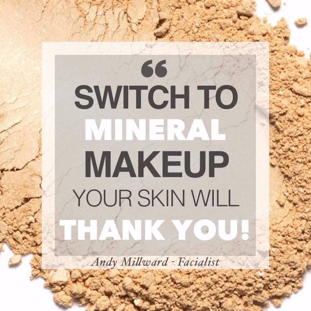 What is the shelf life of mineral makeup?