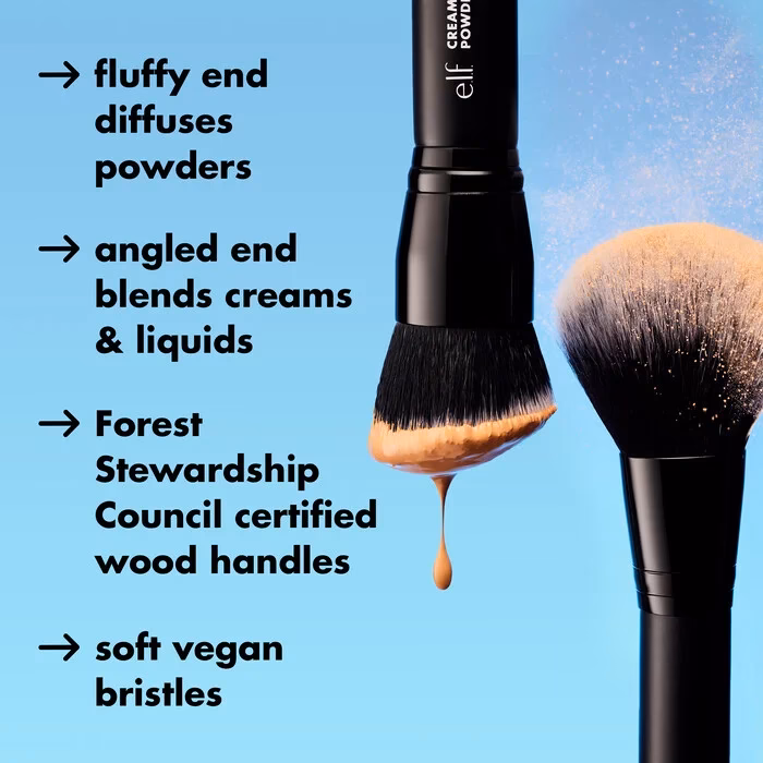 What is the best brush to apply powder?