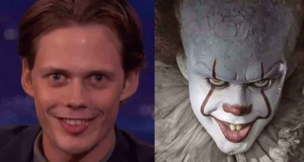 What eye condition does Bill Skarsgard have?