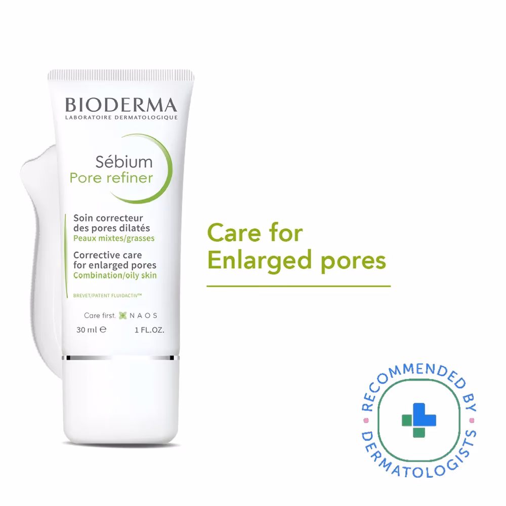 Do you use Bioderma pore refiner before or after moisturizer?