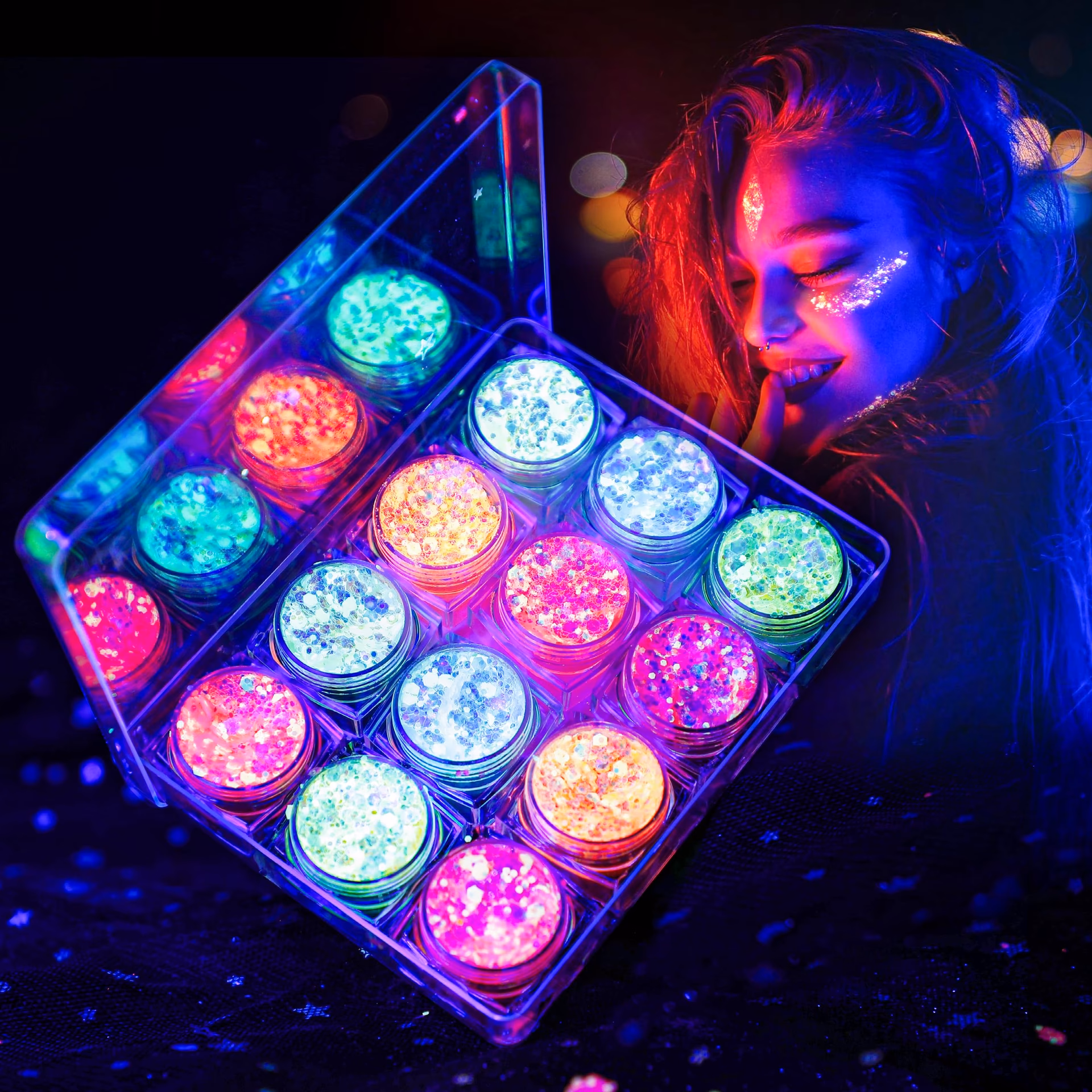 What not to wear under a blacklight?