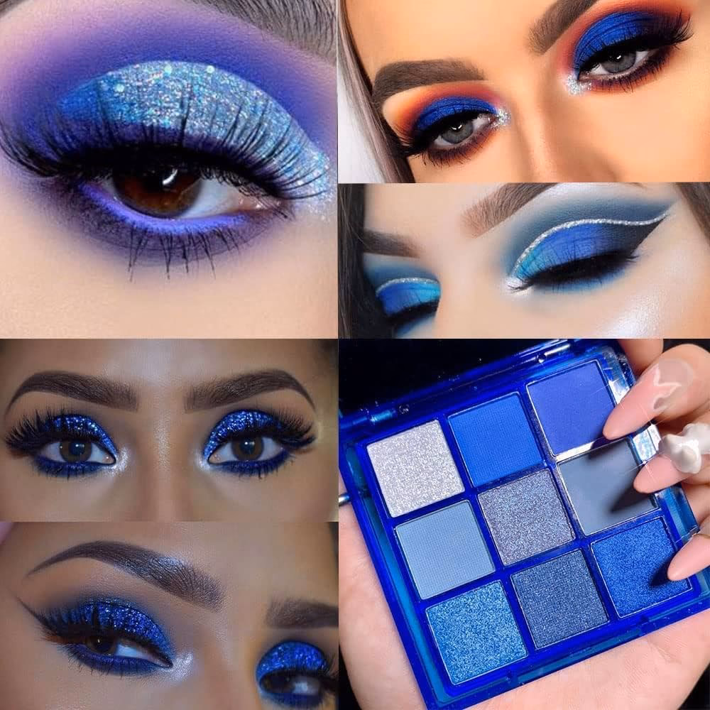 What is the point of blue mascara?