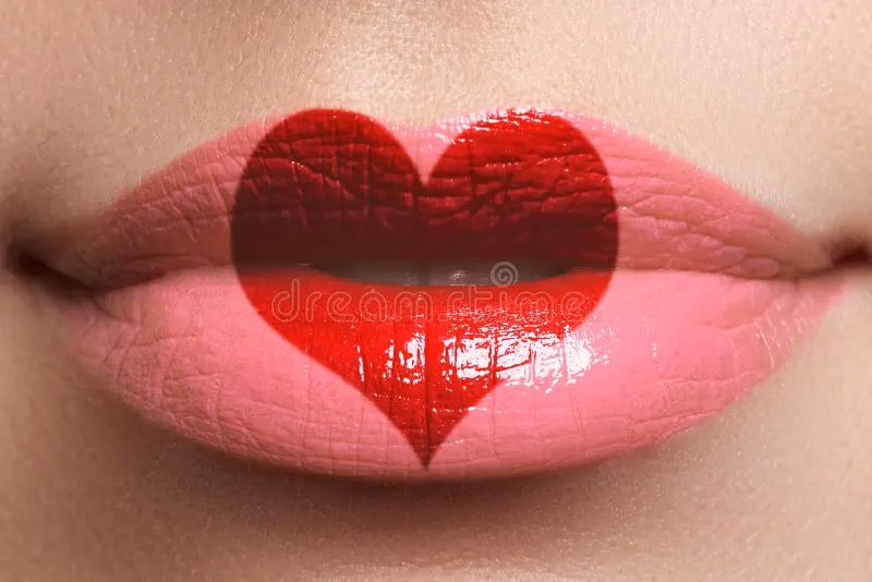 ¿Son atractivos los labios en forma de corazón?