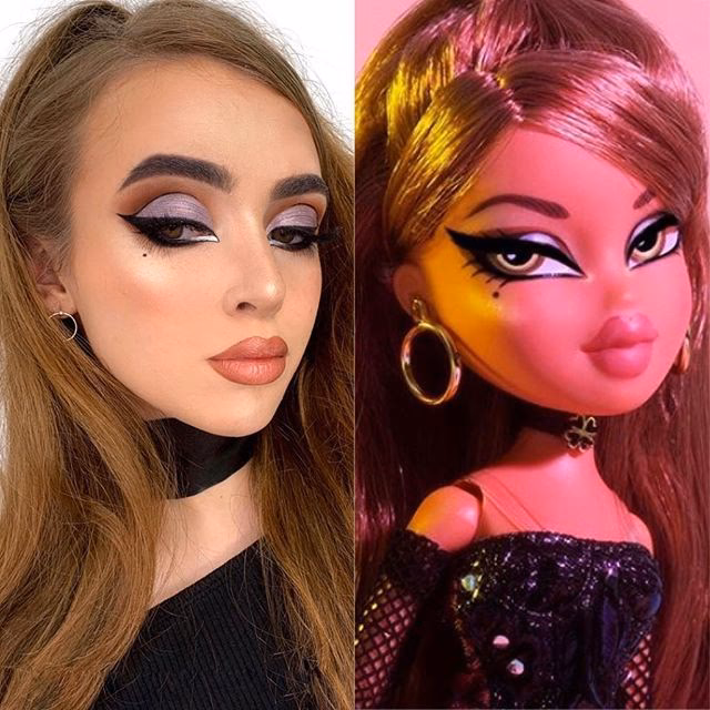 What are Bratz doll lips?