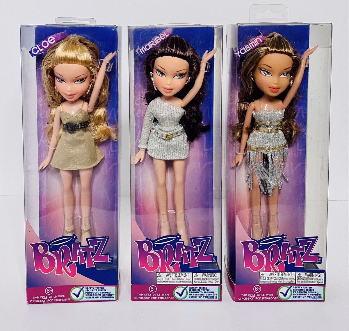 What is the name of the pink Bratz doll?