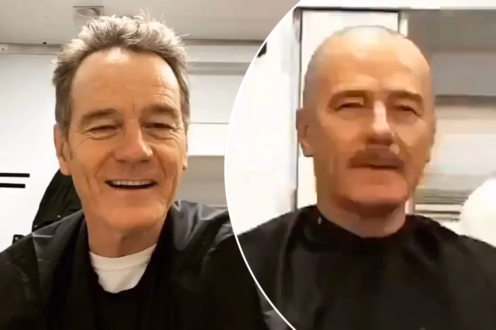 Did Bryan Cranston wear a prosthetic?