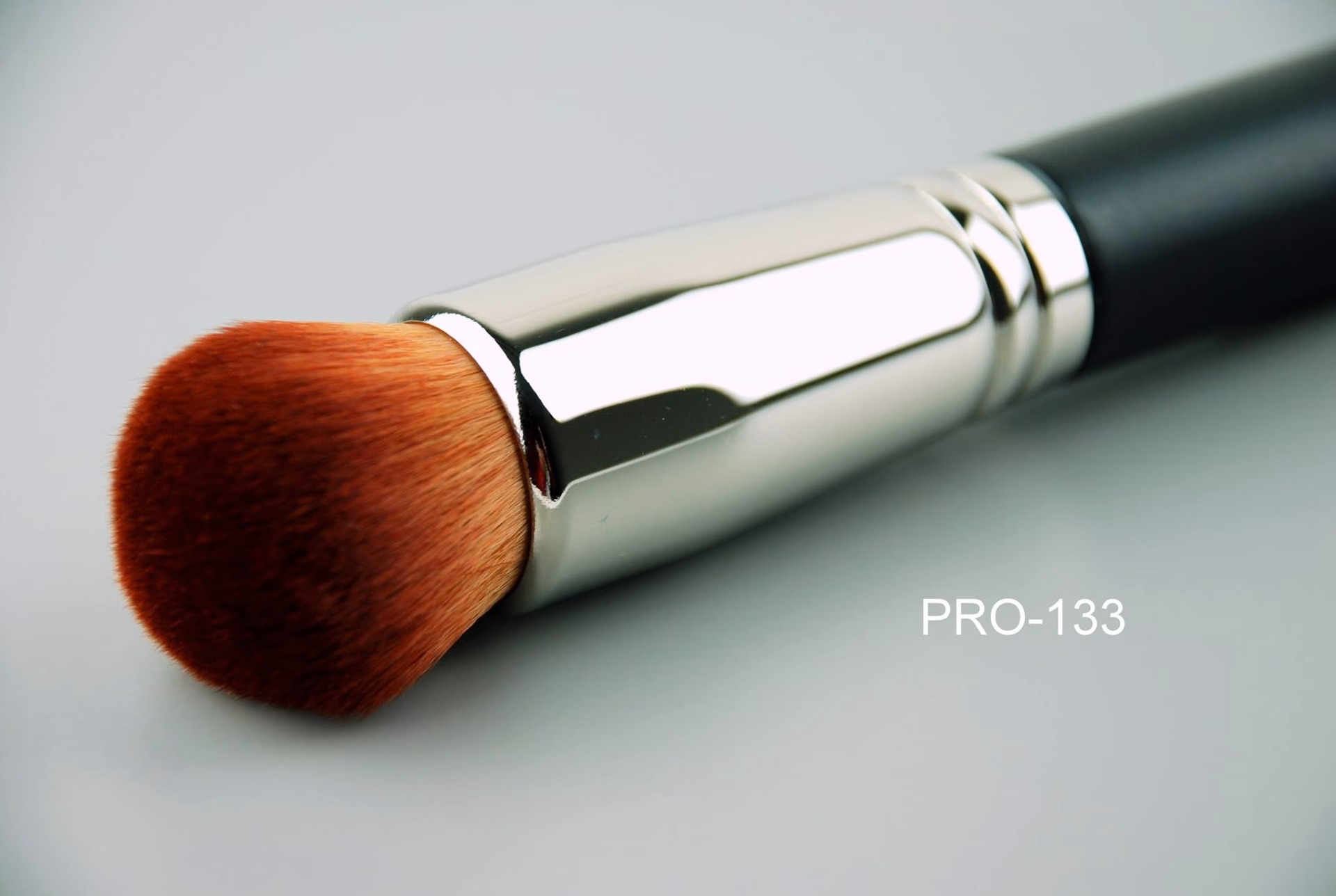 What are fluffy makeup brushes used for?