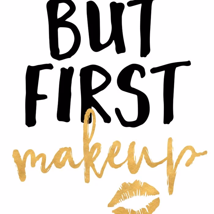 What makeup do I do first?