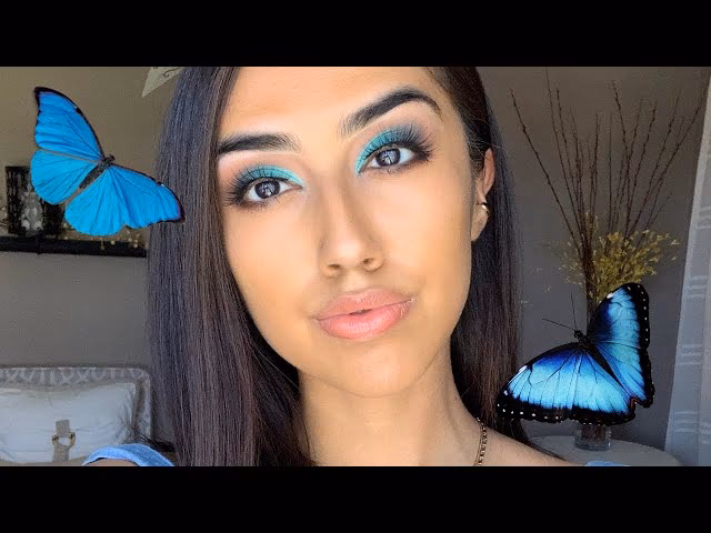 What is the blue color butterfly called?