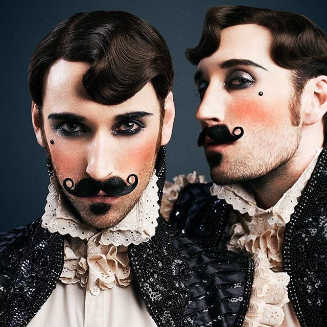 What do guys need for stage makeup?